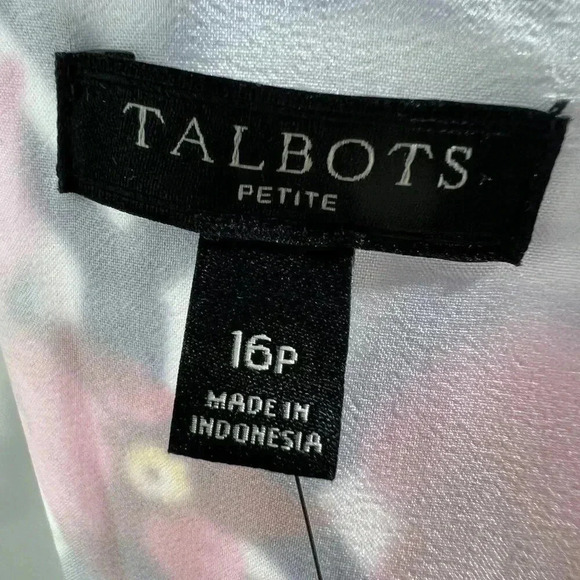 Tablots NWT 16p Mosaic Floral Sateen Fit & Flare Dress Cottagecore MSRP 169.00 - Picture 14 of 16